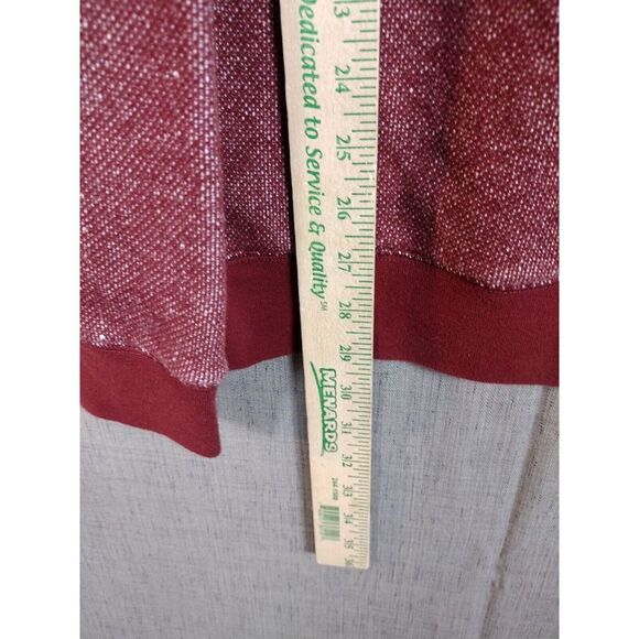 Woolrich 1/4 Zip sweatshirt red‎ mens large - Picture 7 of 9